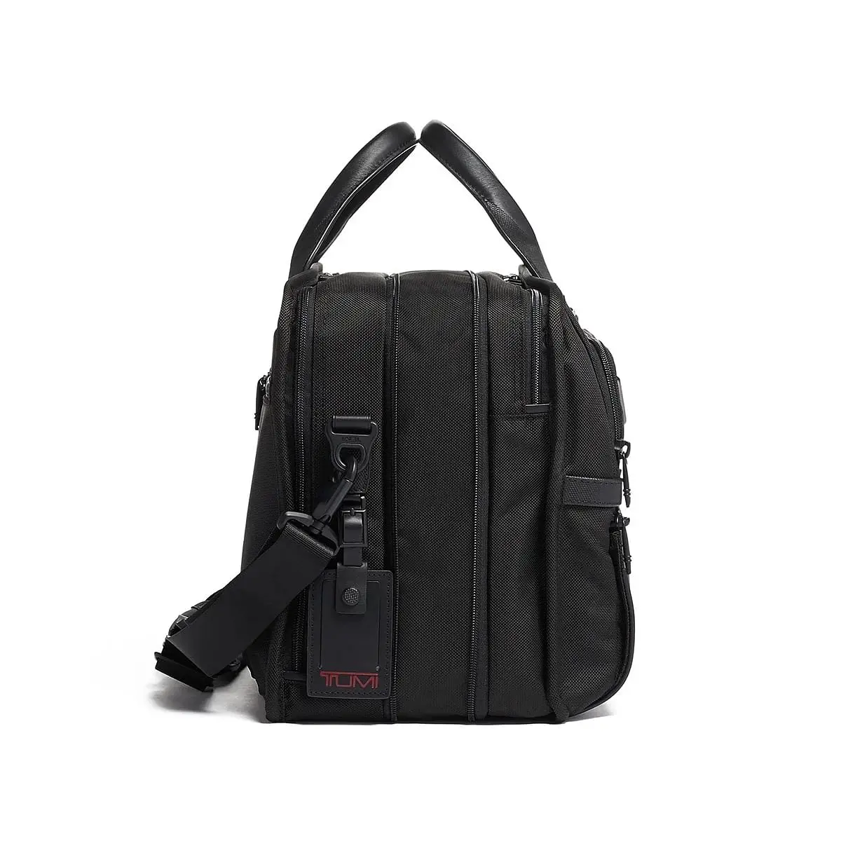 Expandable Organizer Laptop Briefcase Black
