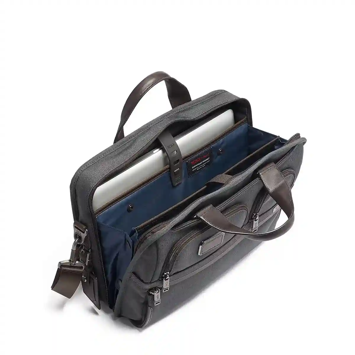 Tumi T-Pass Medium Screen Laptop Slim Briefcase Anthracite
