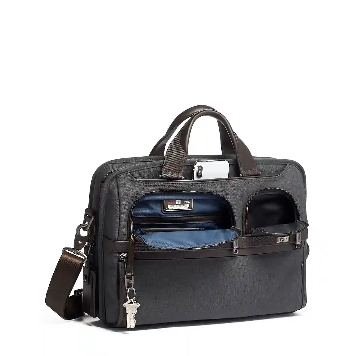 Tumi T-Pass Medium Screen Laptop Slim Briefcase Anthracite