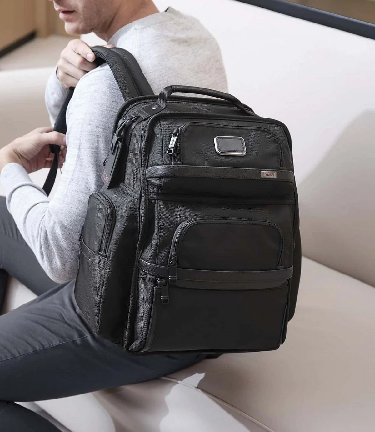 Tumi Brief Pack Backpacks Black