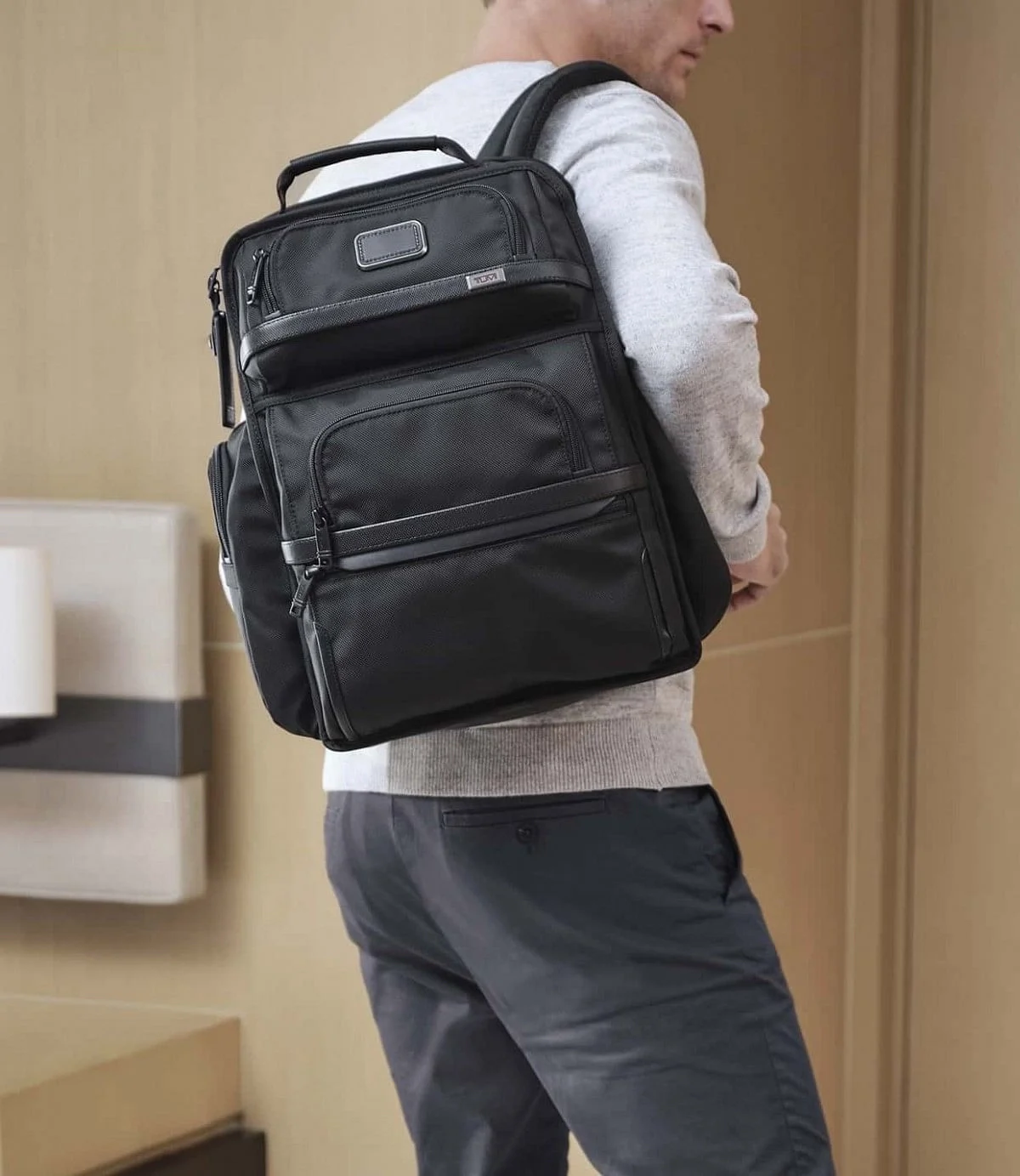 Tumi Brief Pack Backpacks Black