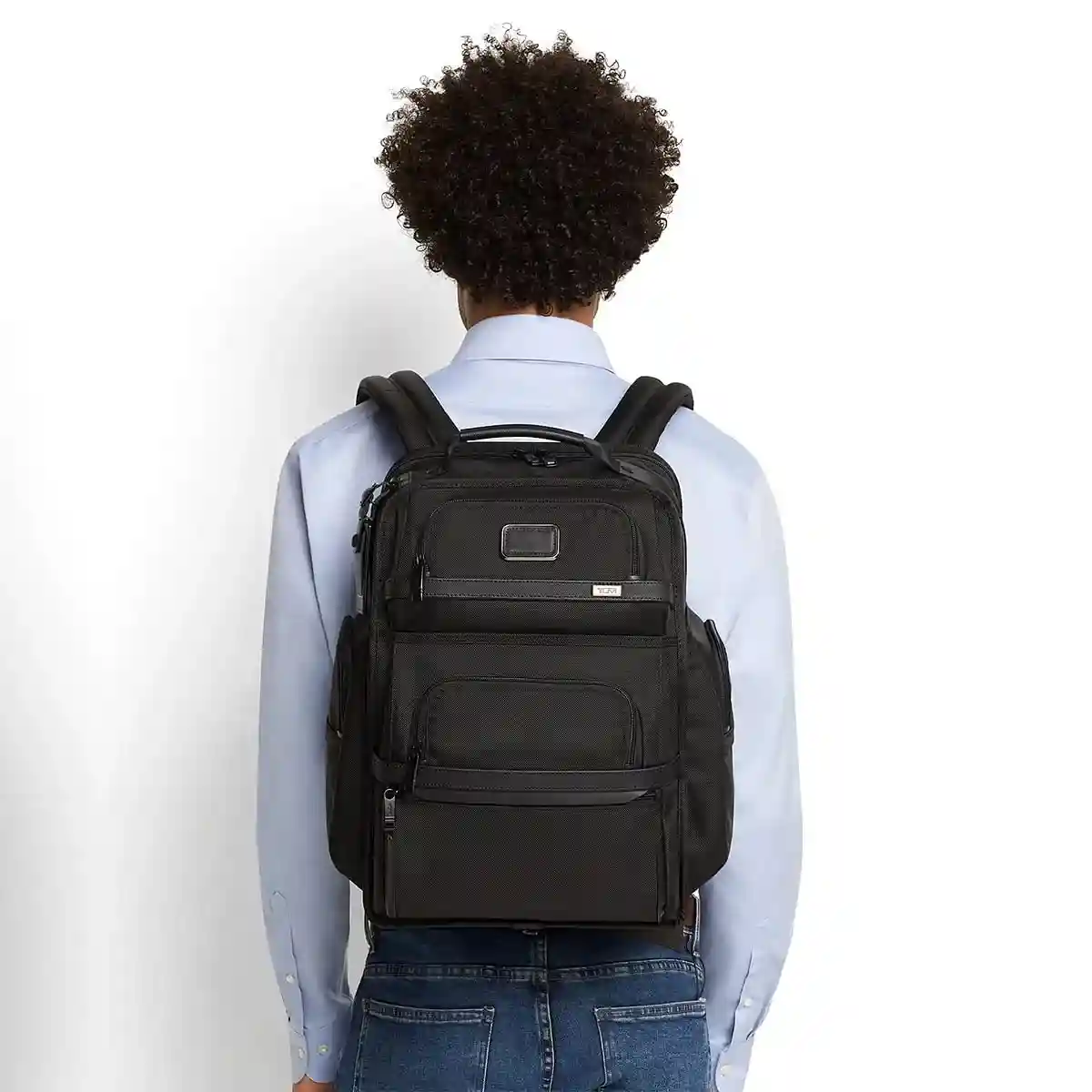 Tumi Brief Pack Backpacks Black Chrome
