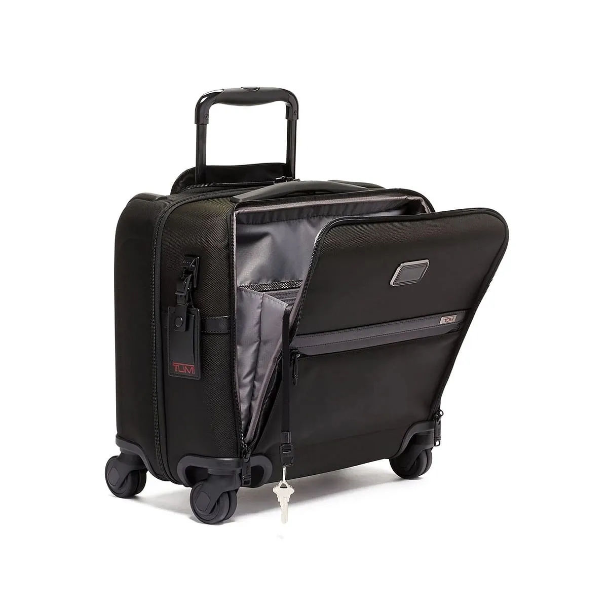 Compact 4 Wheeled Brief Black Color