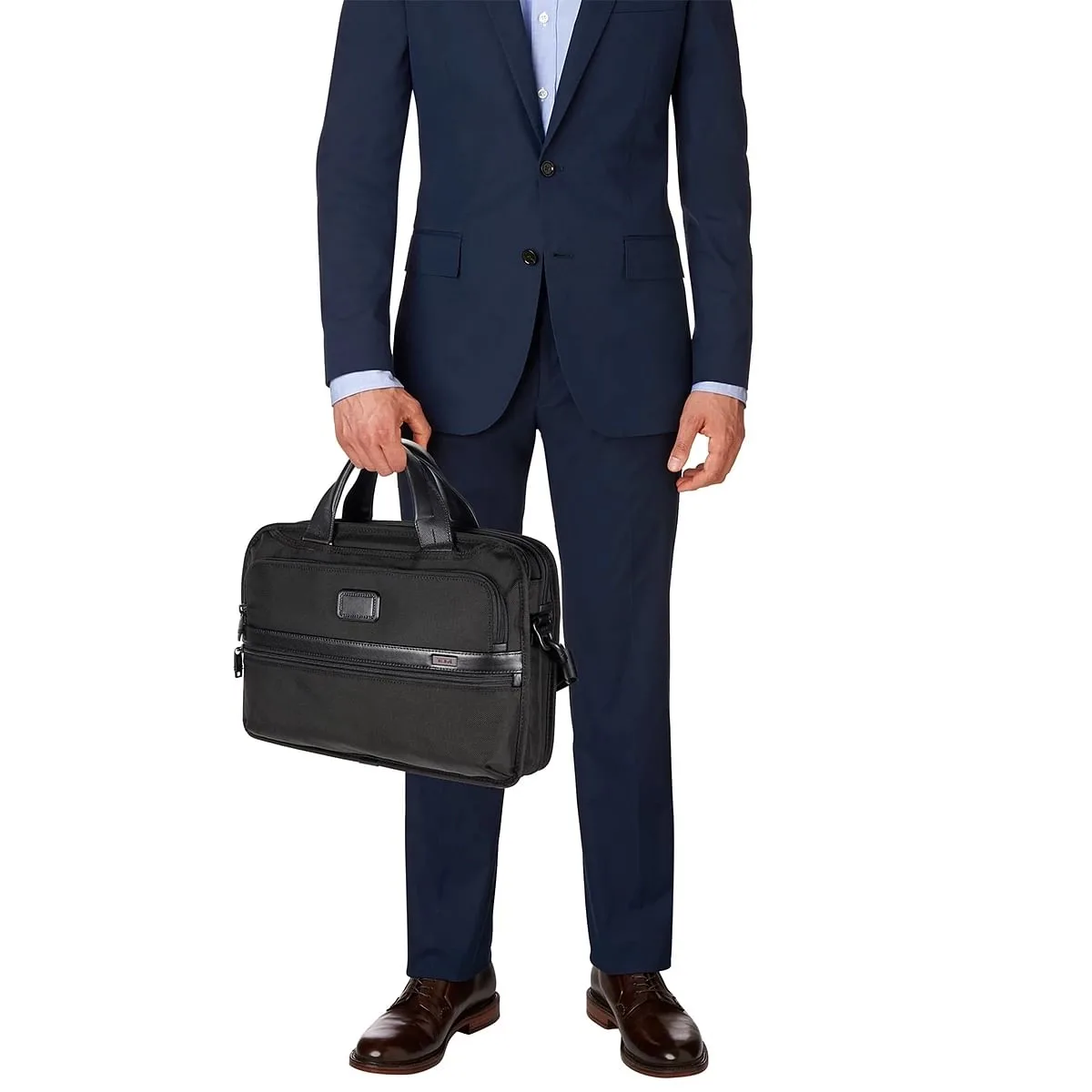 Triple Compartment  Briefcase