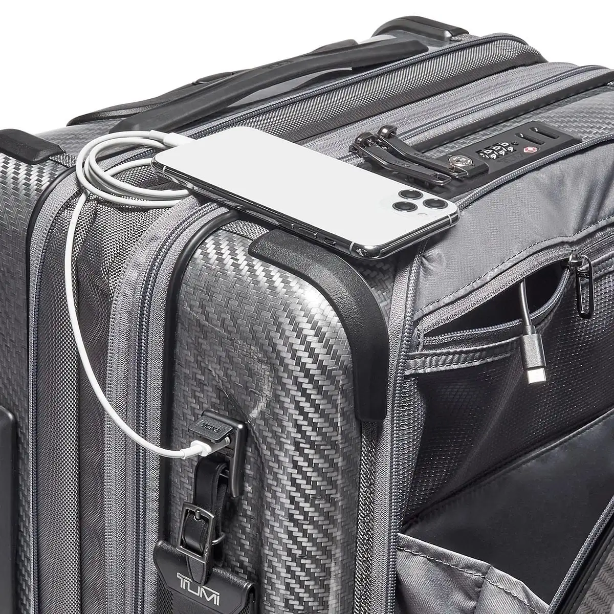 Tegra Lite Continental Front Pocket Expandable Carry-On T-Graphite