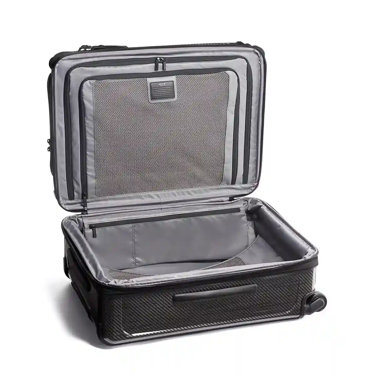 Short Trip Expandable 4 Wheeled Packing Case Checked Luggage Black/Graphite