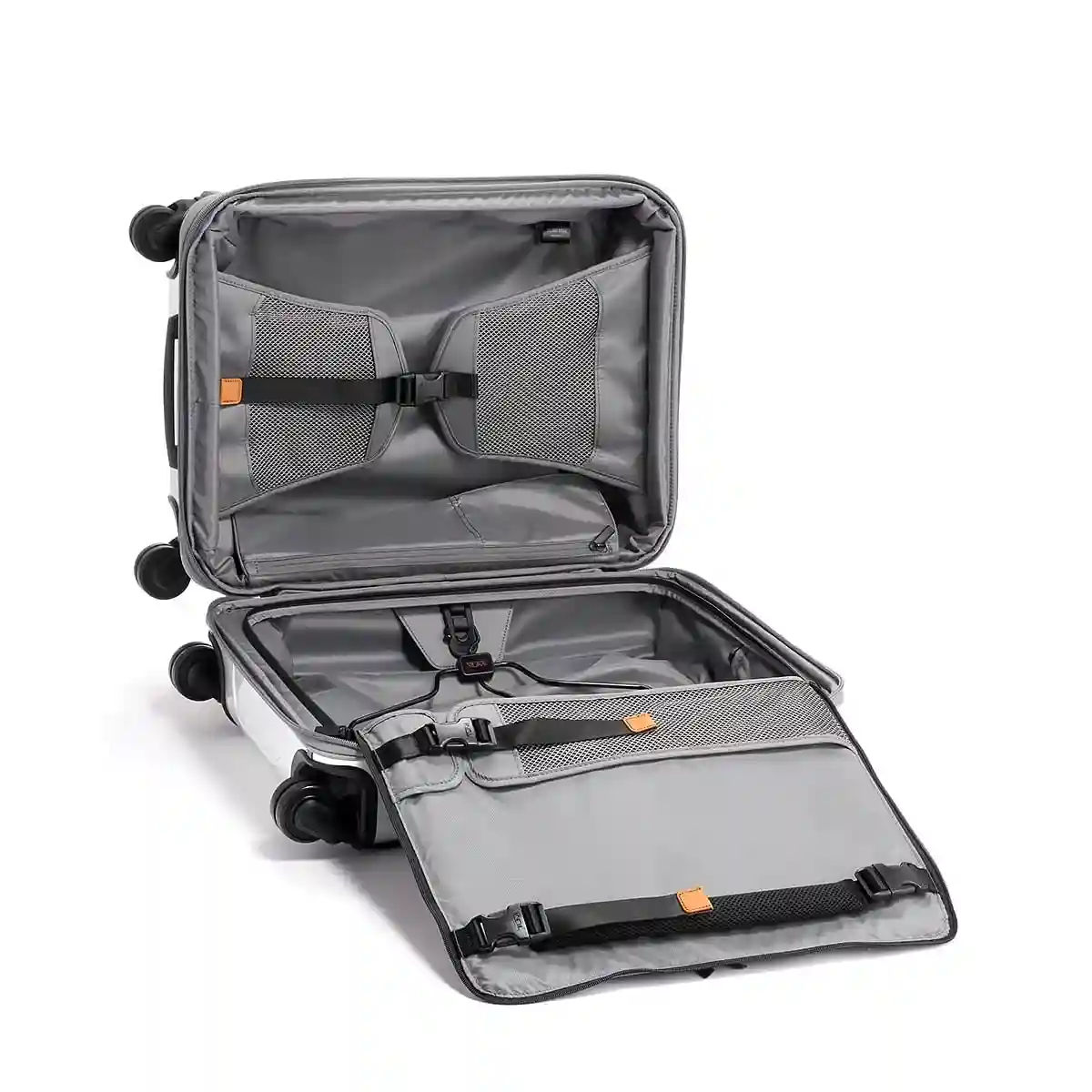 Continental Expandable 4 Wheeled Carry-On Silver
