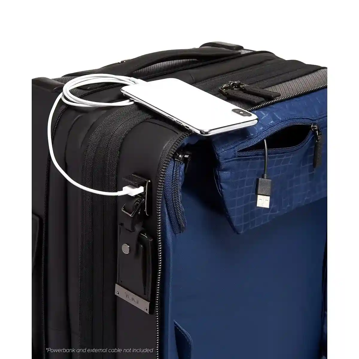 International Dual Access 4 Wheeled Carry-On Carbon
