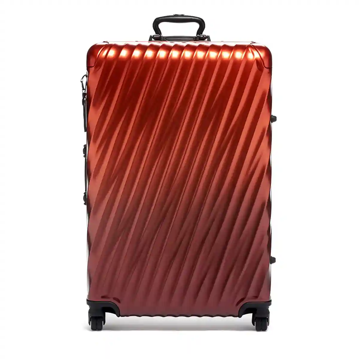 19 Degree Aluminium  Extended Trip Packing Case Checked Luggage Russet Ombre
