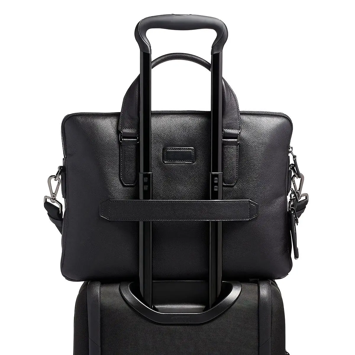 Sycamore Slim Leather Briefcase