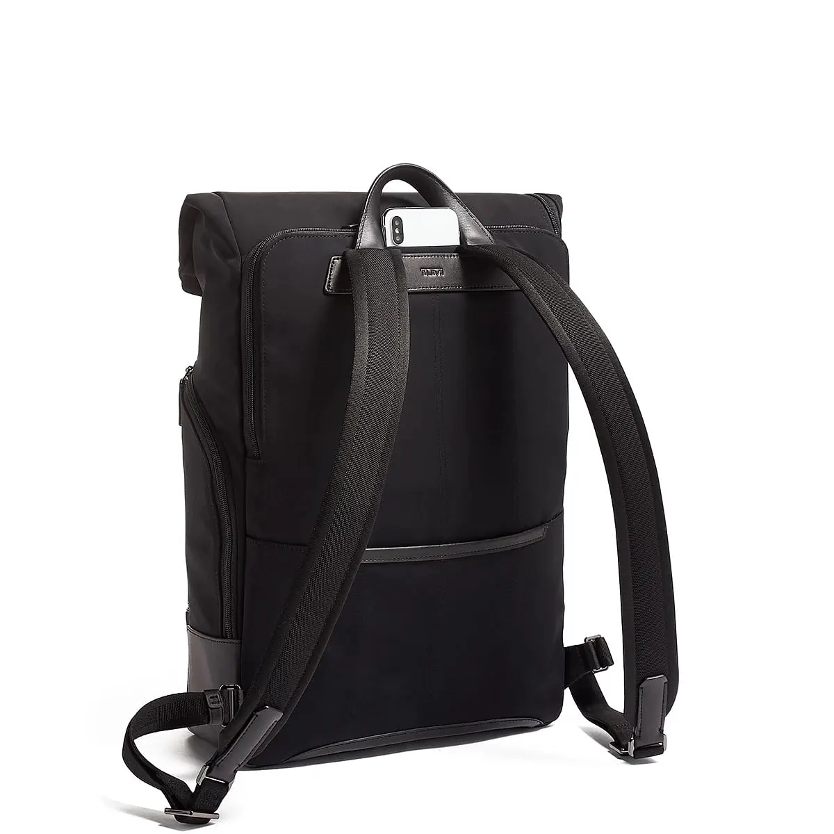 Osborn Roll Top Backpack Black