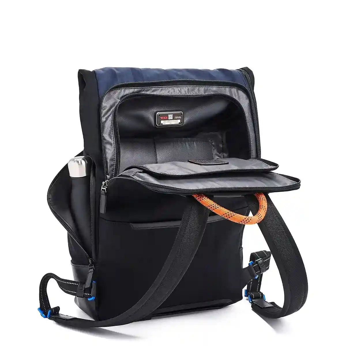 Osborn Roll Top Backpack Black/Navy