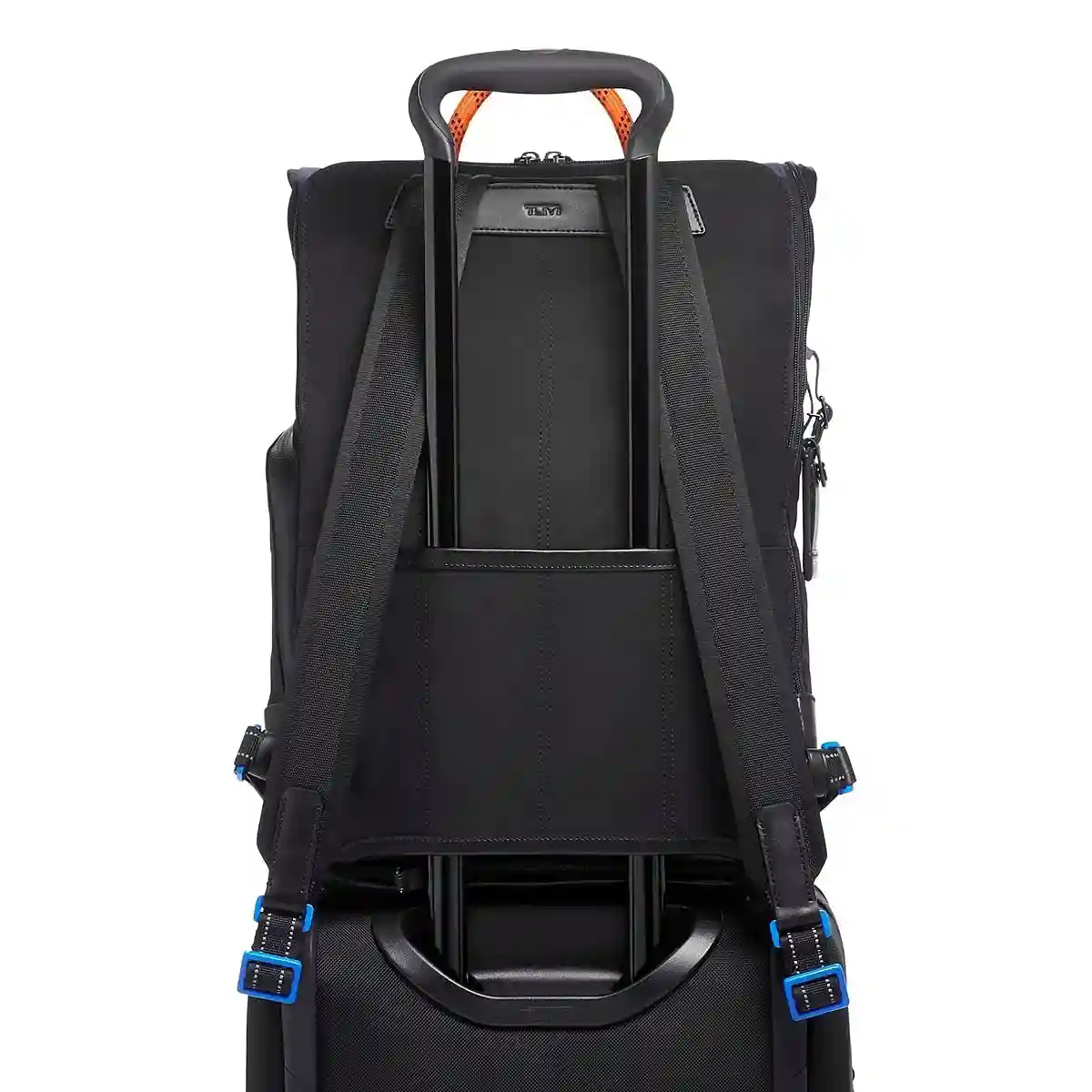 Osborn Roll Top Backpack Black/Navy