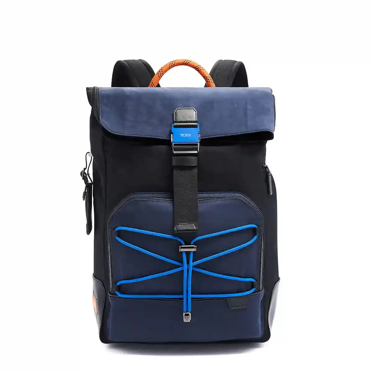 Osborn Roll Top Backpack Black/Navy