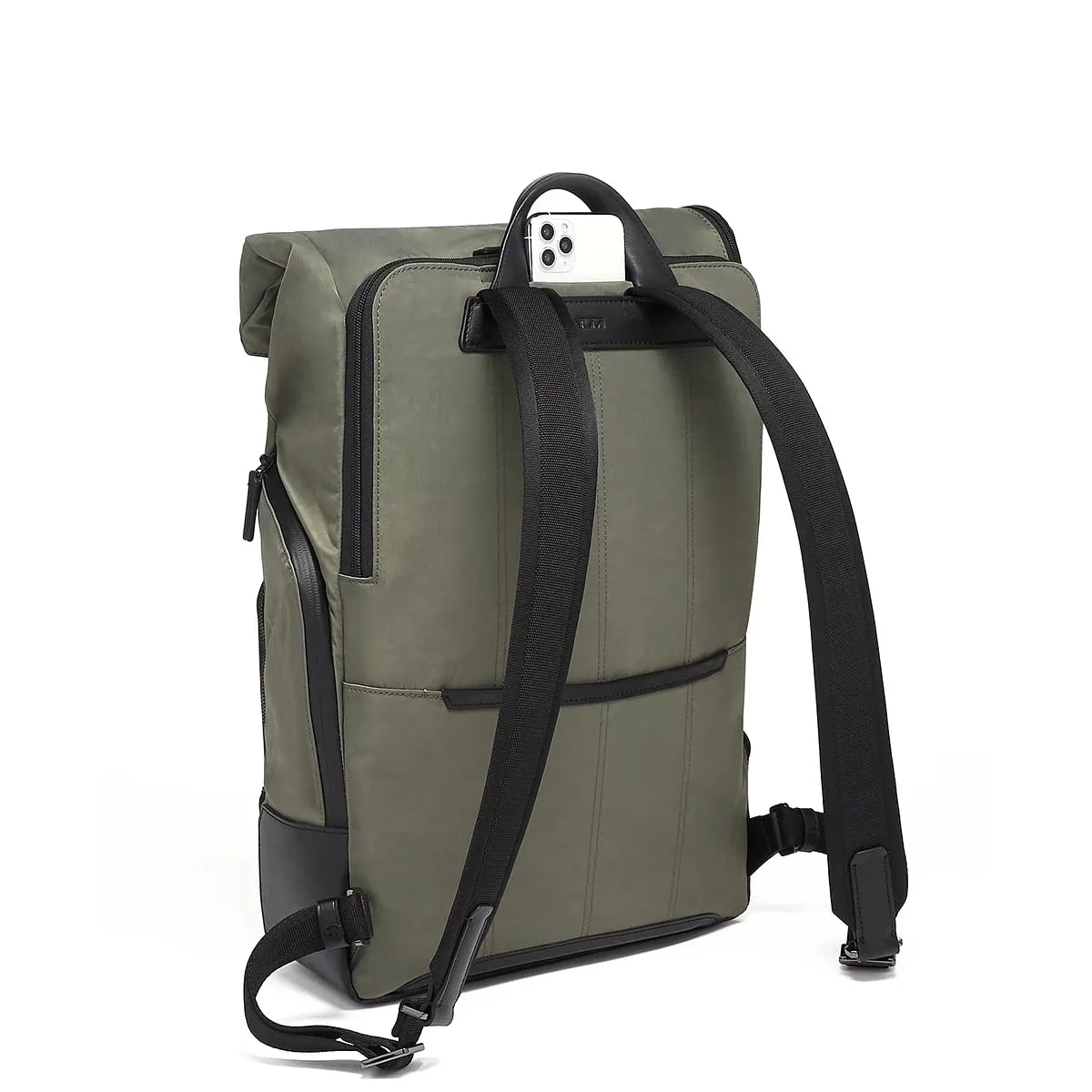 Osborn Roll Top Backpack Titanium