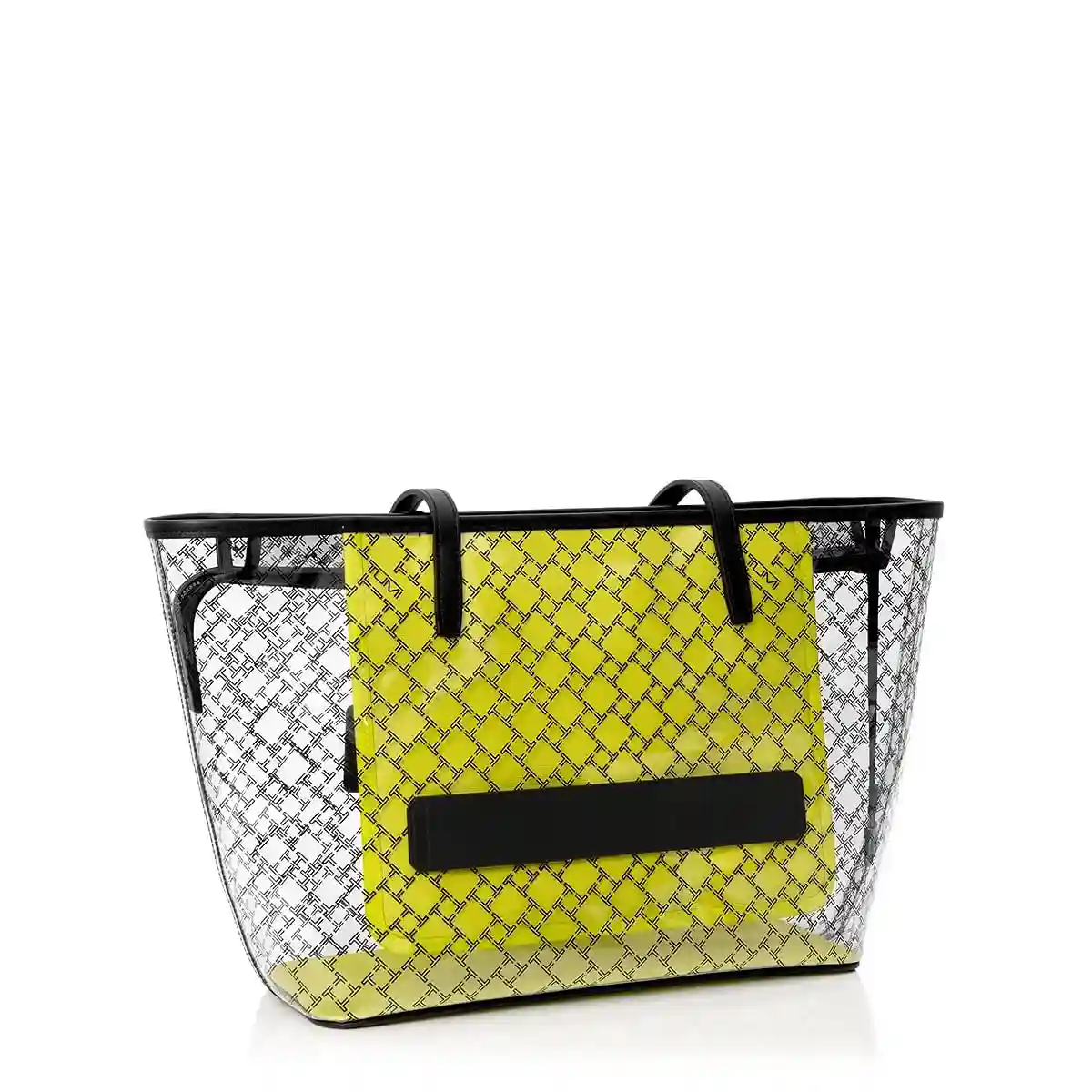 Small Everyday Tote Trans. Bright Lime