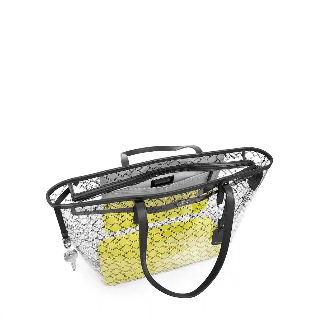Small Everyday Tote Trans. Bright Lime