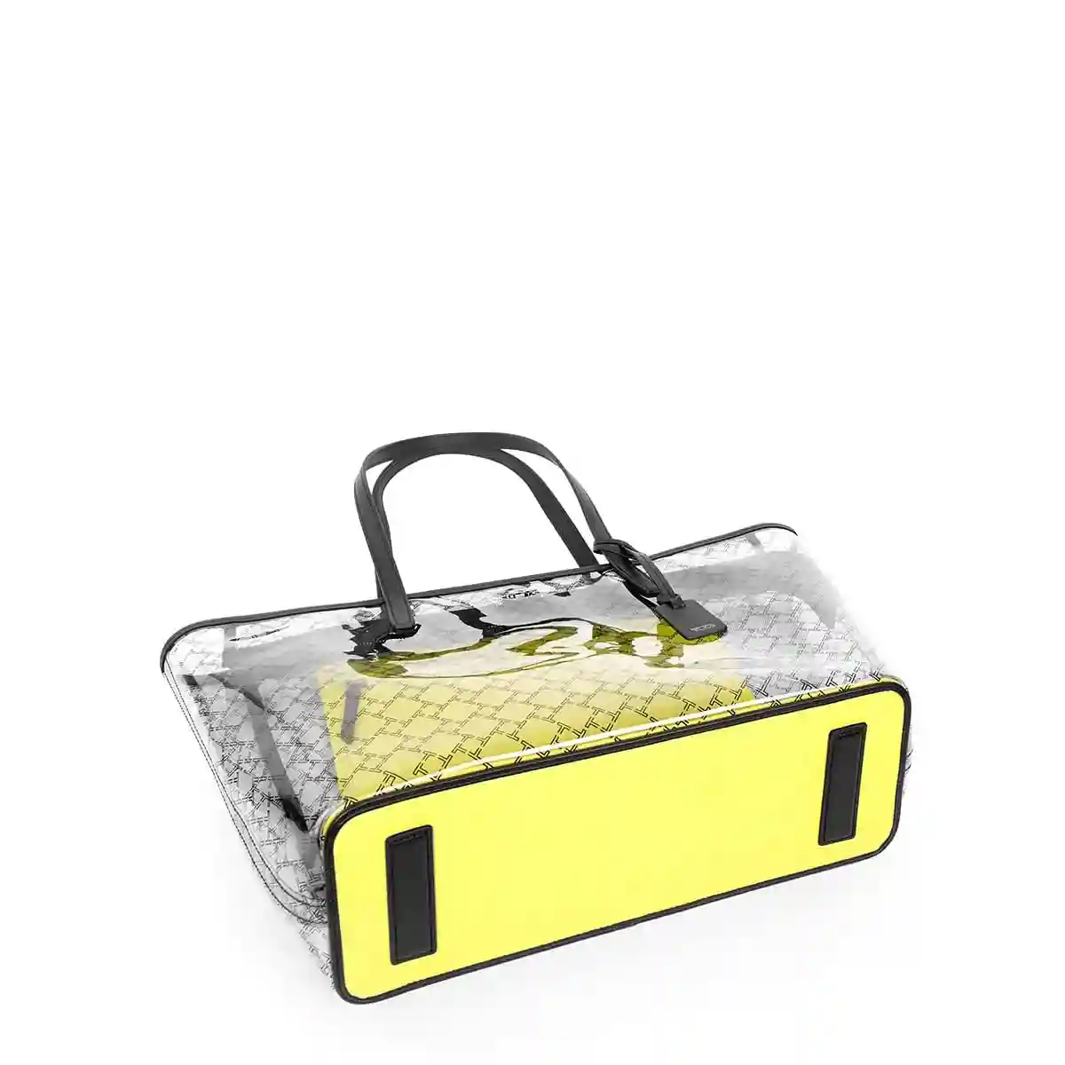 Small Everyday Tote Trans. Bright Lime