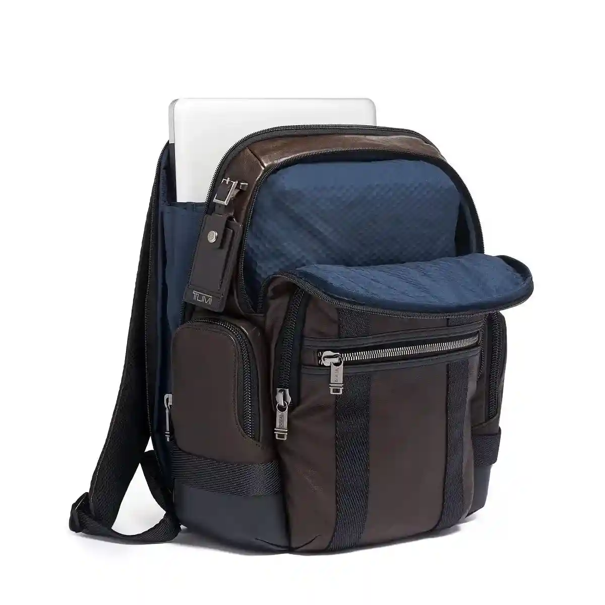 Norman Backpack Leather Dark Brown