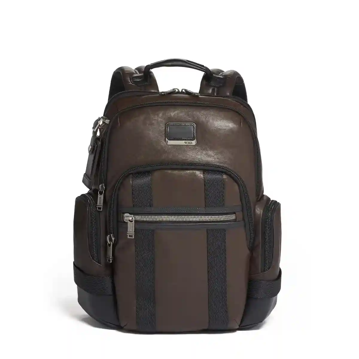 Norman Backpack Leather Dark Brown