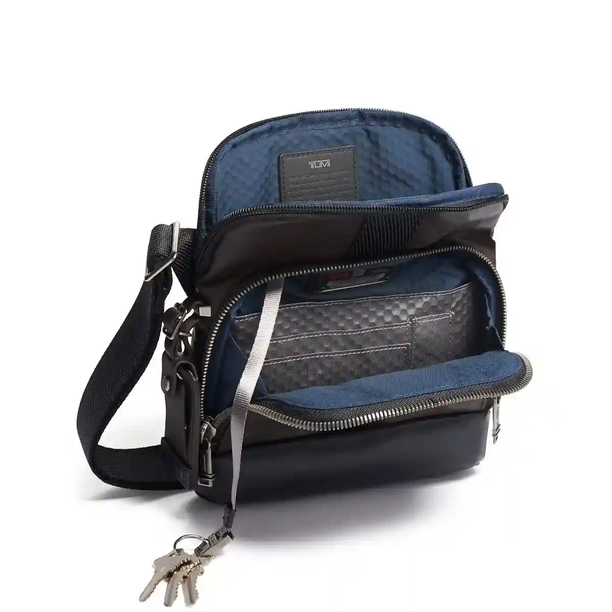 Barksdale Leather Crossbody Dark Brown
