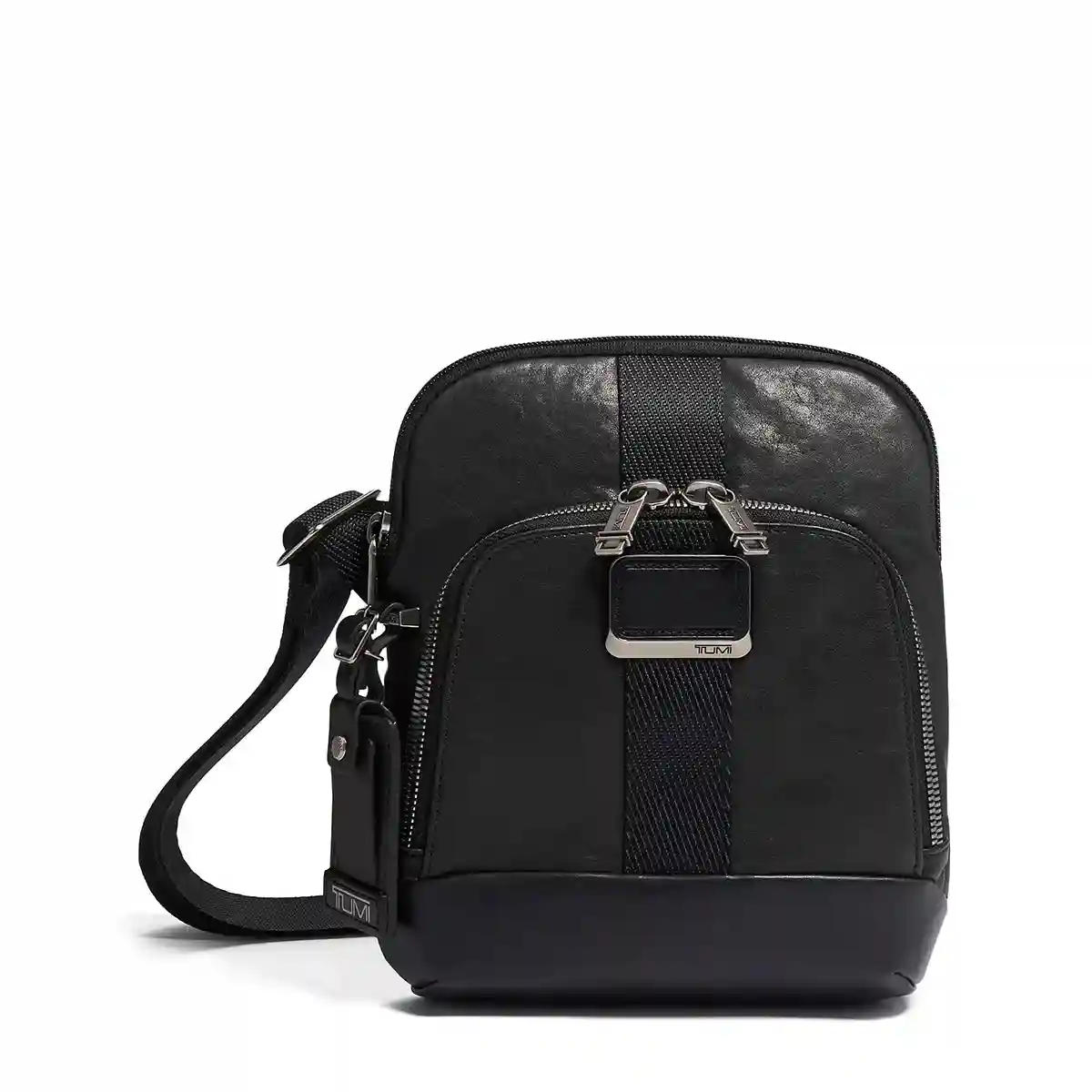 Barksdale Leather Crossbody Black