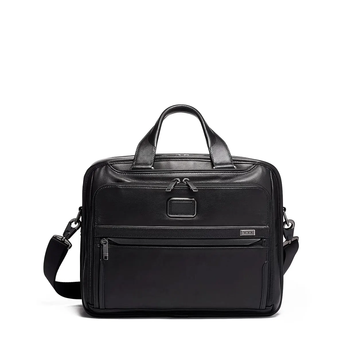 Organizer Leather Briefcase
