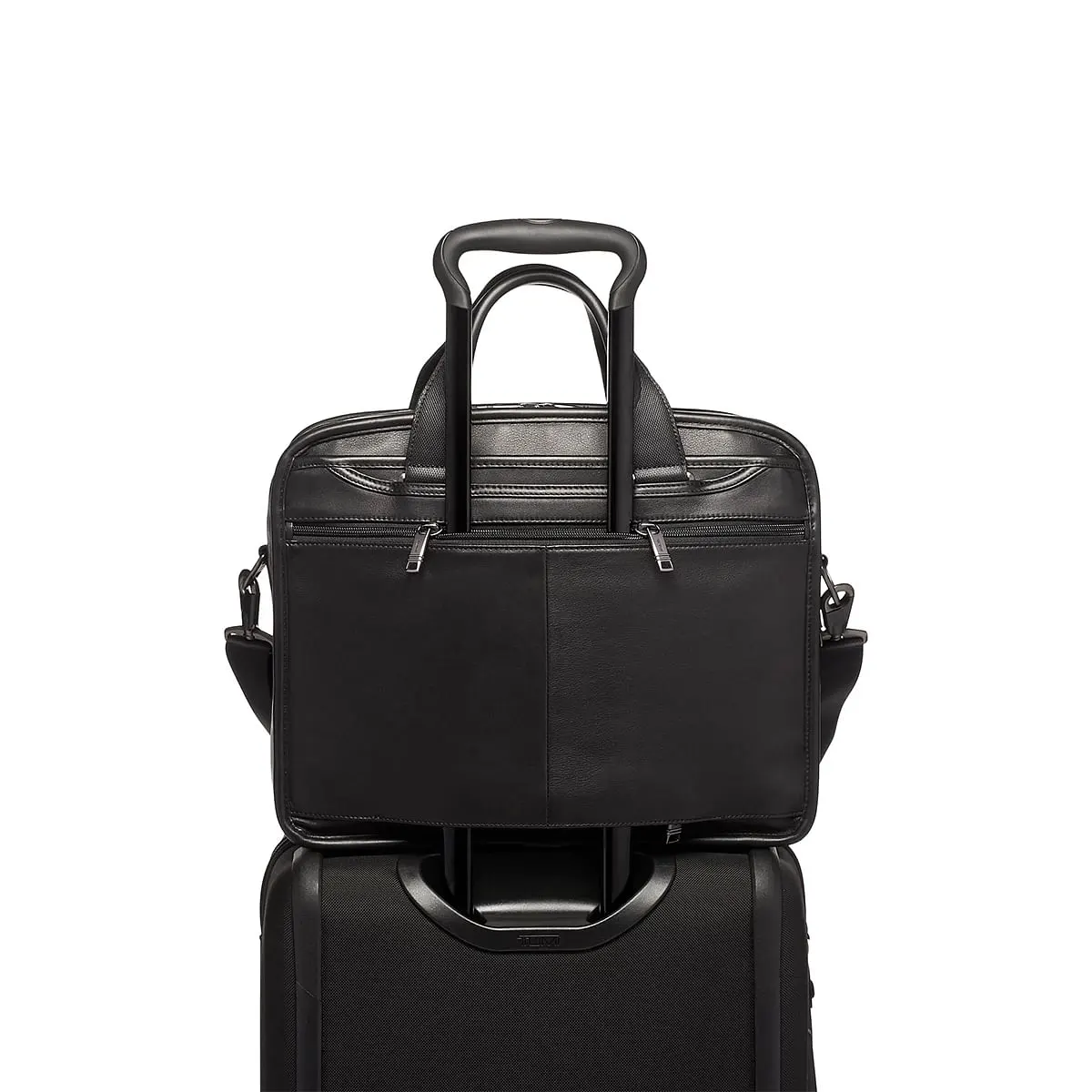 Organizer Leather Briefcase