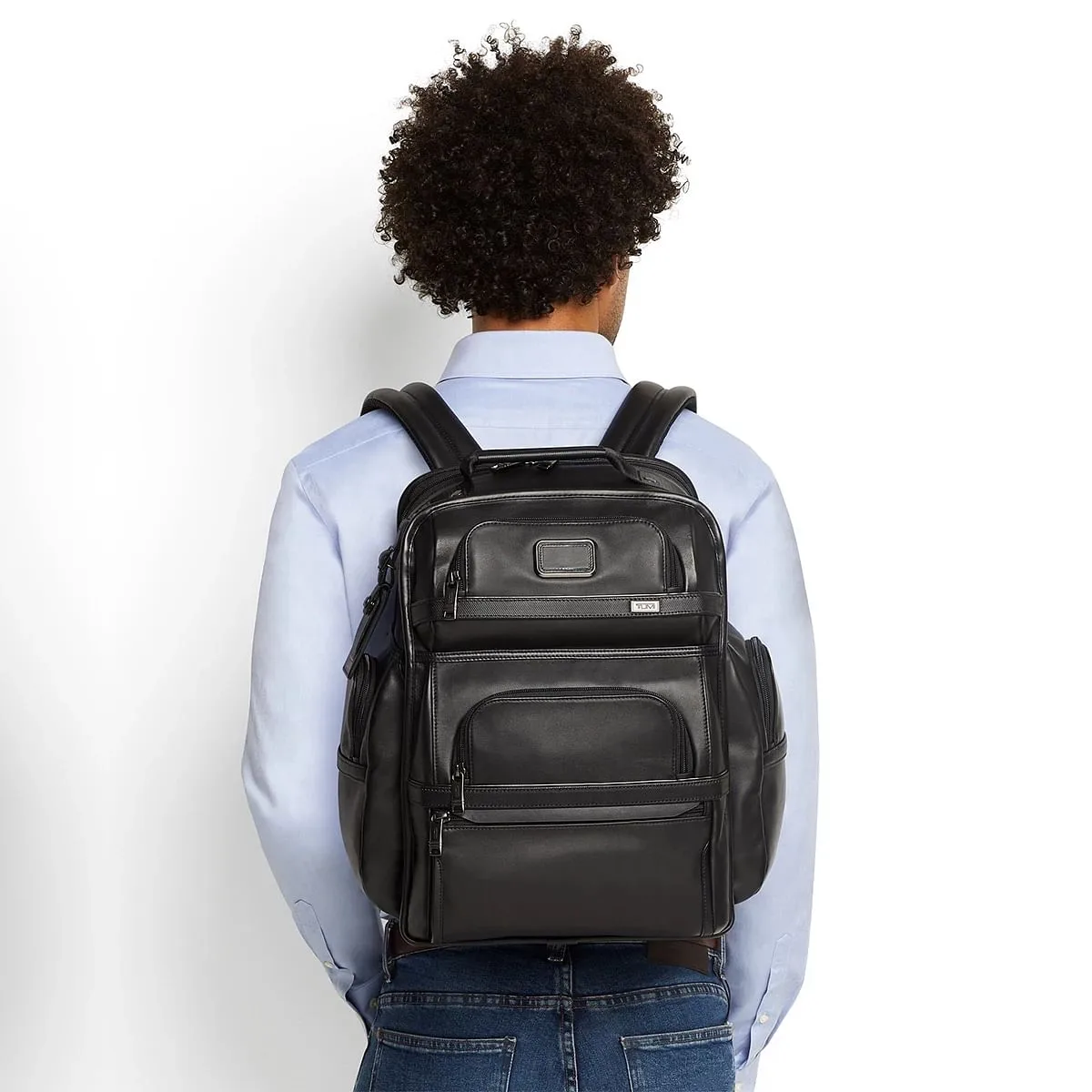 Tumi T-Pass Business Class Brief Pack Leather Backpacks