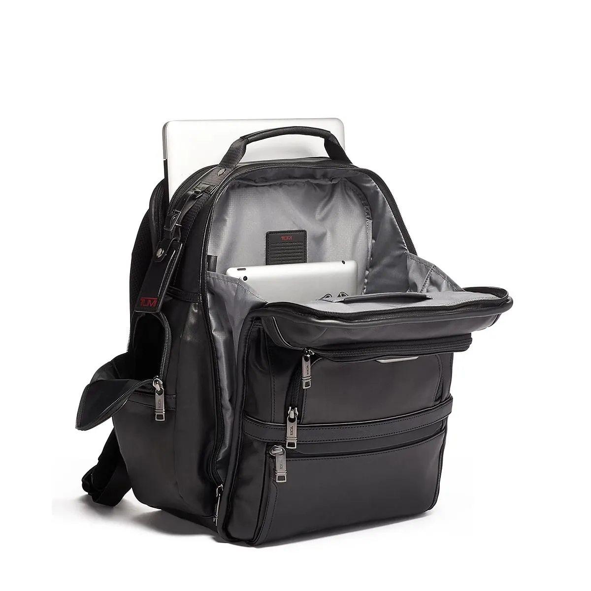 Tumi Brief Pack Leather Backpacks