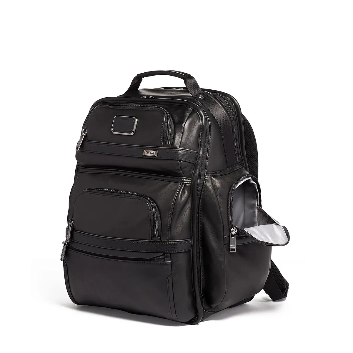 Tumi Brief Pack Leather Backpacks