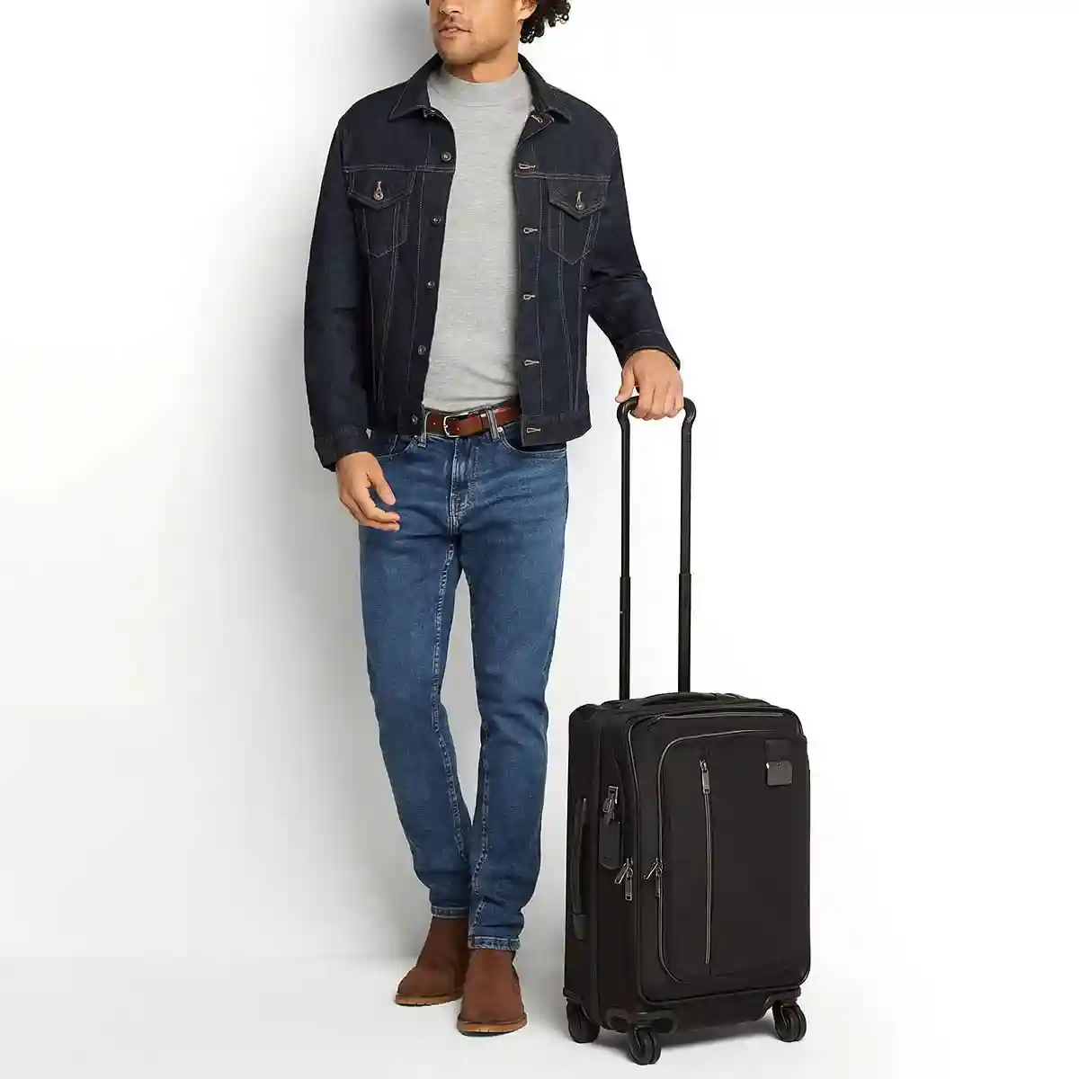 Merge International Expandable Carry-On Blue