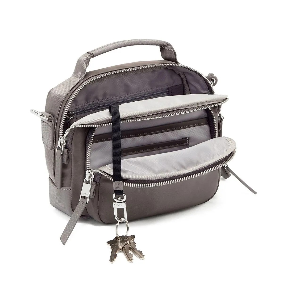 Voyageur Troy Crossbody   Zinc