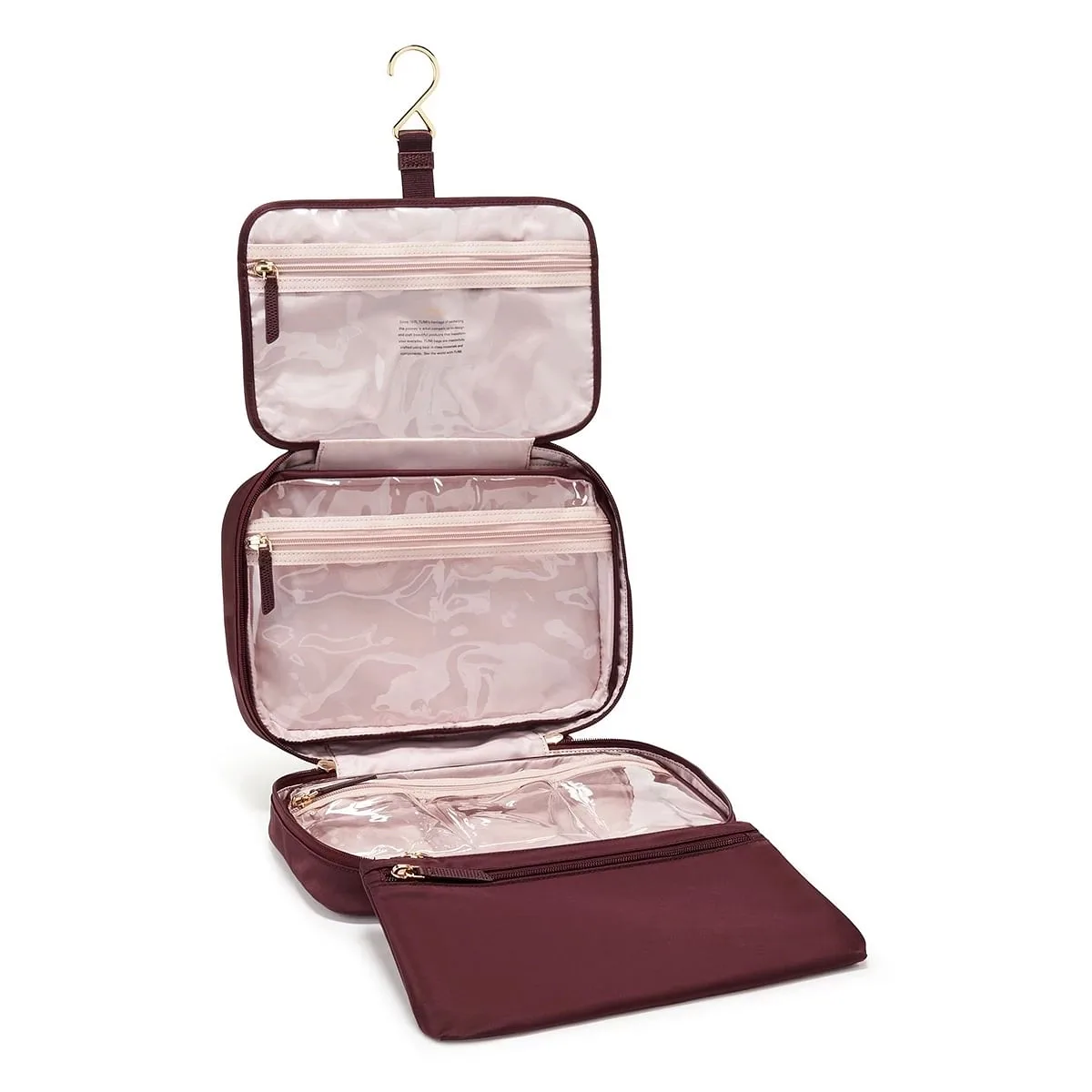 Voyageur Madina Cosmetic Kit Pouch Beetroot