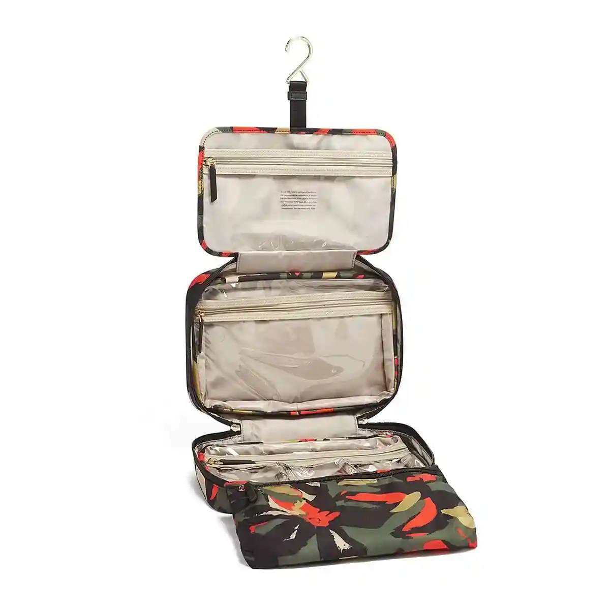 Voyageur Madina Cosmetic Kit Pouch Lily Abstract