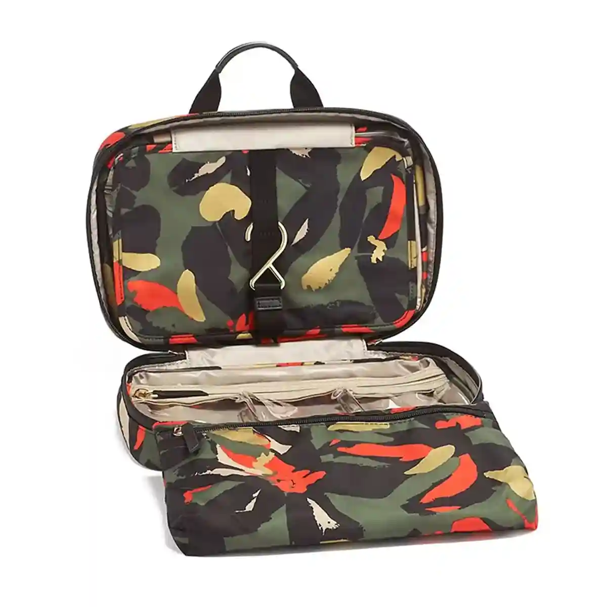 Voyageur Madina Cosmetic Kit Pouch Lily Abstract