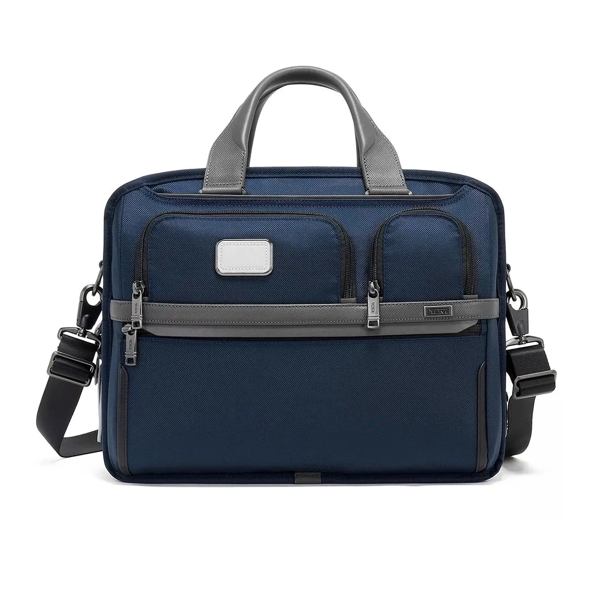 Alpha Expandable Org Laptop Brief   Laptop Satchel