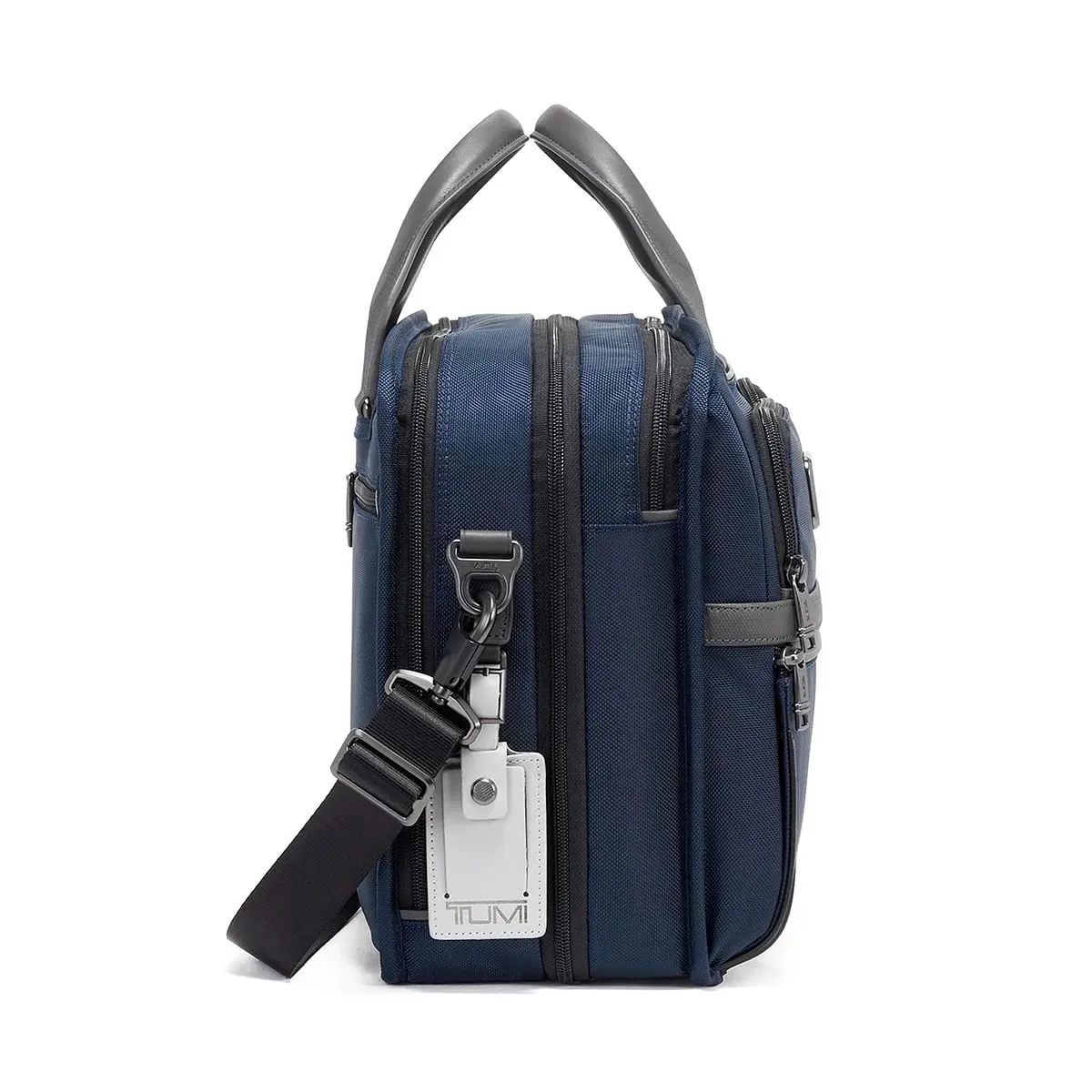 Alpha Expandable Org Laptop Brief   Laptop Satchel