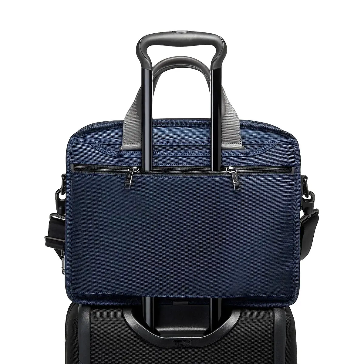 Alpha Expandable Org Laptop Brief   Laptop Satchel