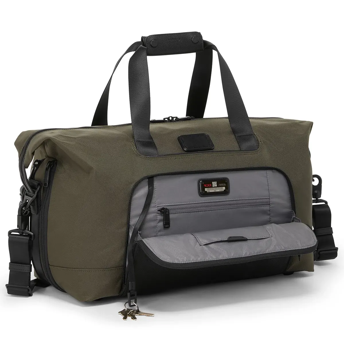 Alpha Double Expansion Satchel