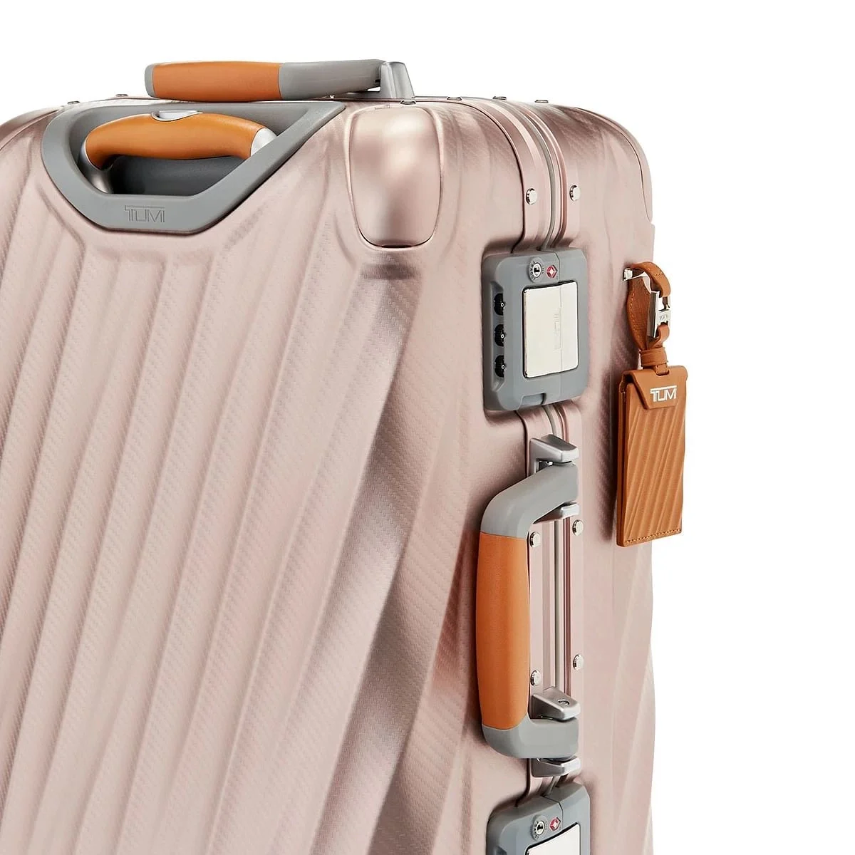 19 Degree Aluminium International Carry-On Texture Blush
