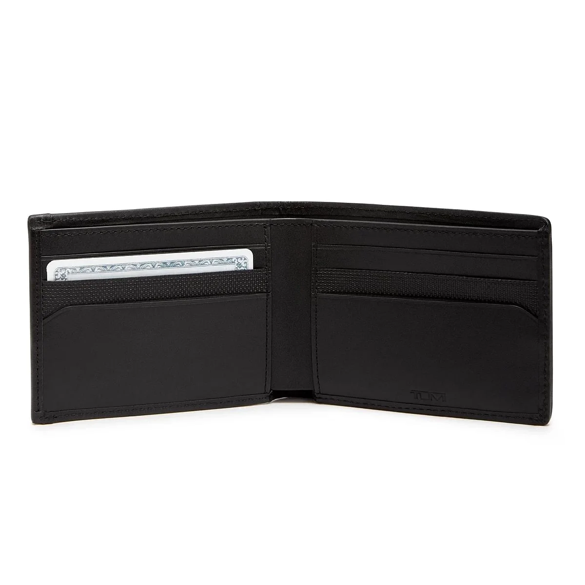 Double Billfold Wallet Black/Red