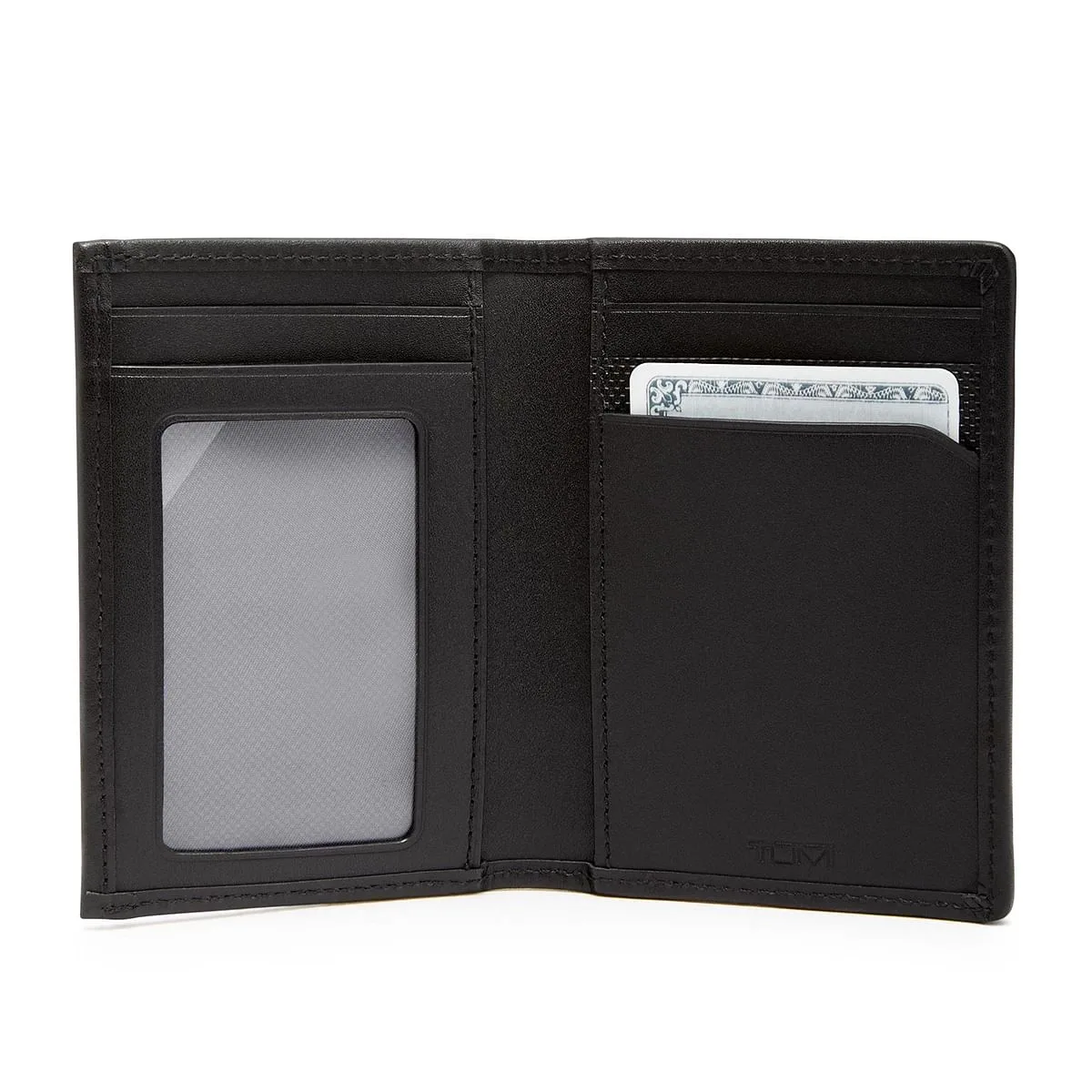 Multi Window Card Case Black/Red