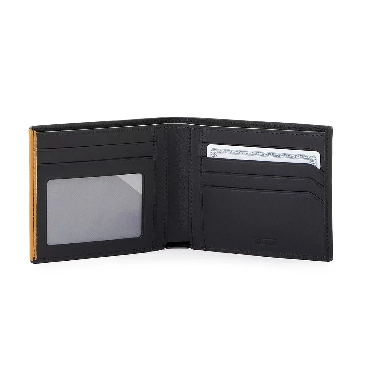 Nassau Slg Global Double Billfold   Black/Golden Brown