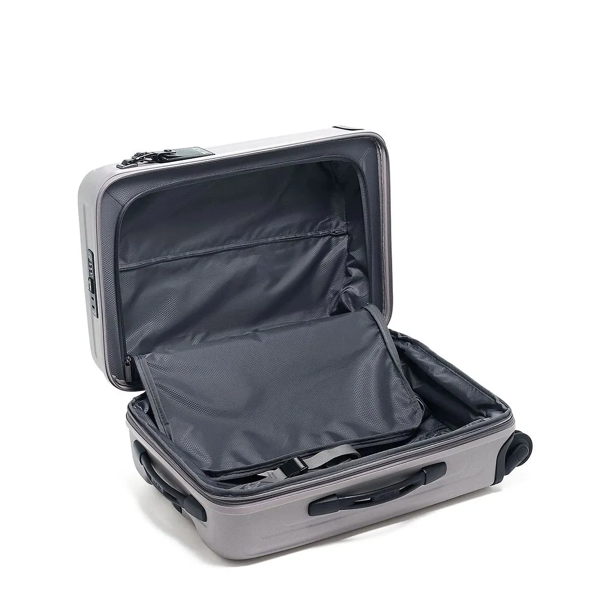 V4 International Expandable 4 Wheeled Carry-On Grey