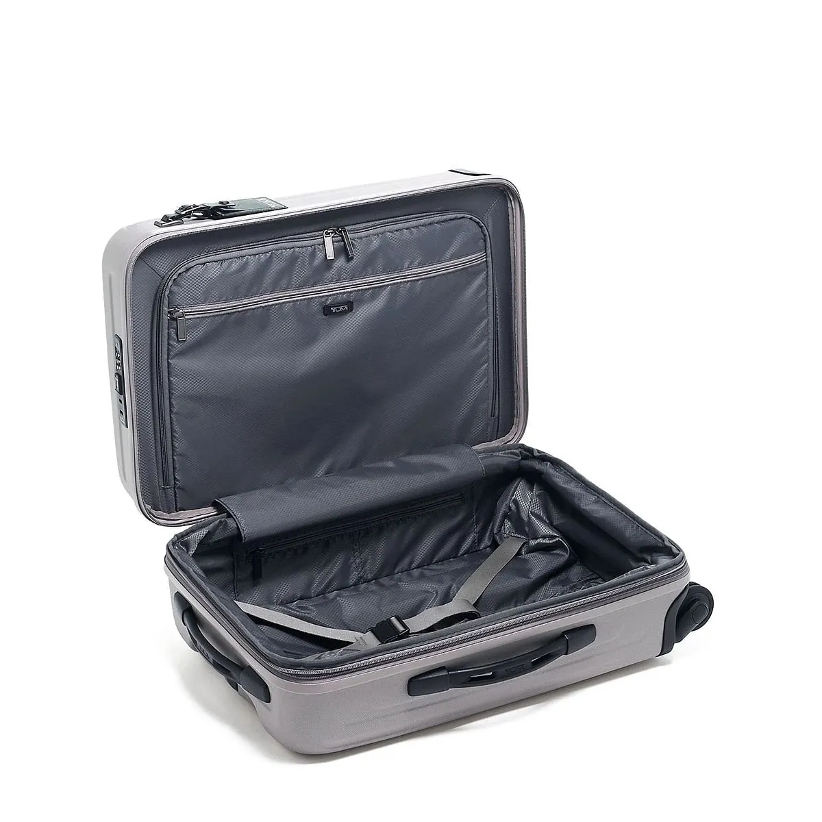 V4 International Expandable 4 Wheeled Carry-On Grey