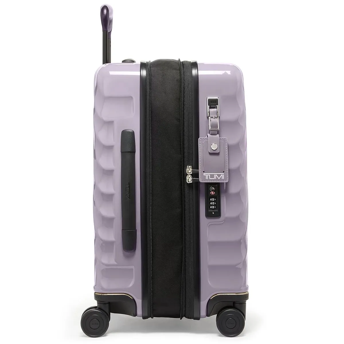International Expandable 4 Wheeled Carry-On Lilac