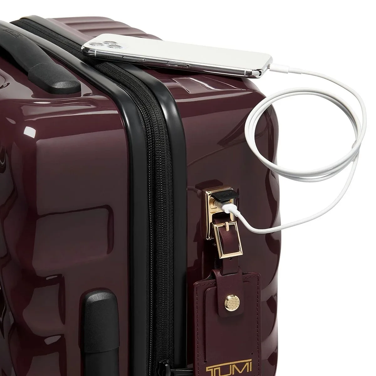 19 Degree International Expandable 4 Wheeled Carry-On Beetroot