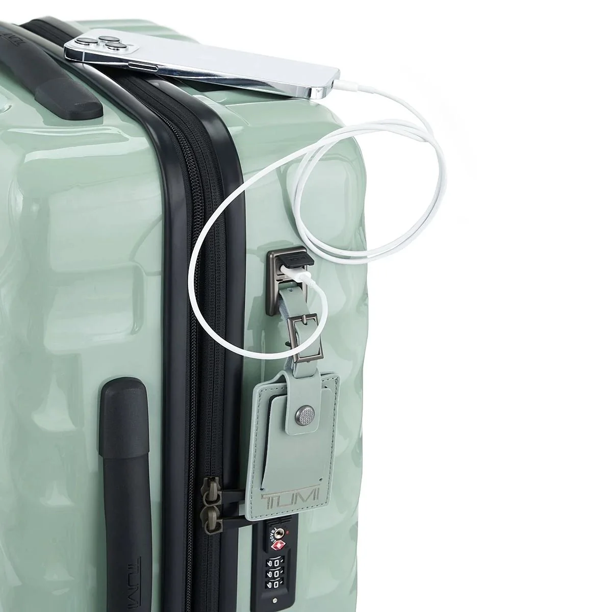 International Expandable 4 Wheeled Carry-On Mist