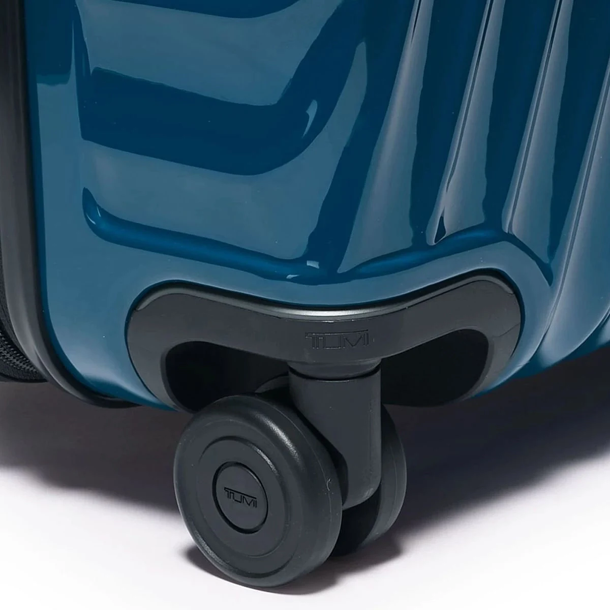 Extended Trip Expandable 4 Wheeled Packing Case Checked Luggage Dark Turquoise